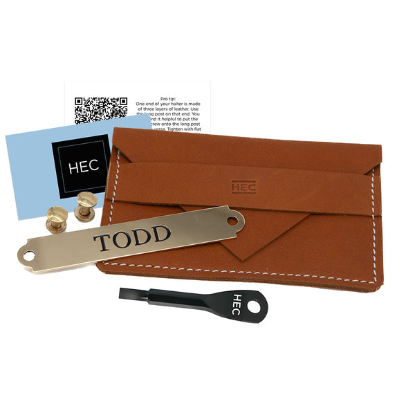 Halter Nameplate Installation Kit